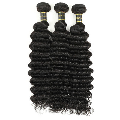 

Amazing Star Brazilian Virgin Human Hair Deep Wave Bundles Deep Wave Brazilian Hair 3 Bundles