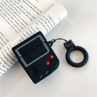 

Anti-fall Shockproof Retro Game Machine Shape Silicon Case Protector Cover Wireless Earphone Accessories For AirPods