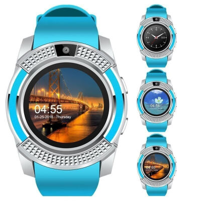 

V8 SmartWatch Bluetooth Smartwatch Touch Screen Wrist Watch with CameraSIM Card Slot Waterproof Smart Watch DZ09 X6 VS M2 A1