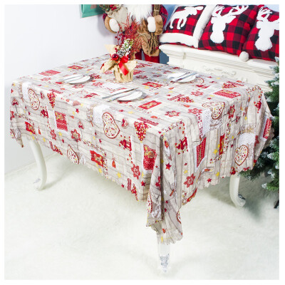 

Christmas Dinner Tablecloth Rectangle Decorative Table Covers