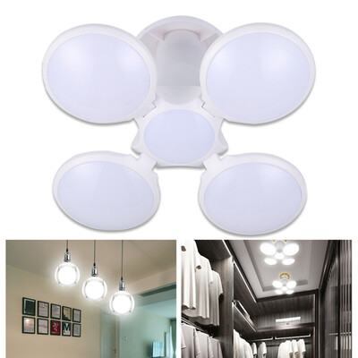 

Willstar E27 Football UFO Lamp LED Workshop Folding Light Garage Deformable Ceiling Bulb