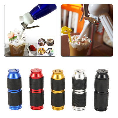 

5pcs Aluminum Cream Chargers Whipped Cream Dispenser Whipping Cream Opener