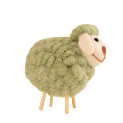 

Cute Plush Animals Toys Wool Felt Sheep Plush Toys For Children Kids Room Decoration Ornament Figurines Miniatures