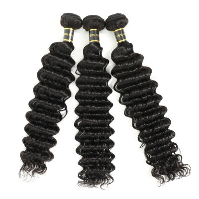 

Amazing Star Deep Wave Bundles Virgin Brazilian Hair Bundles Deep Wave 3 PcsLot Virgin Human Hair Weave Soft&Bouncy