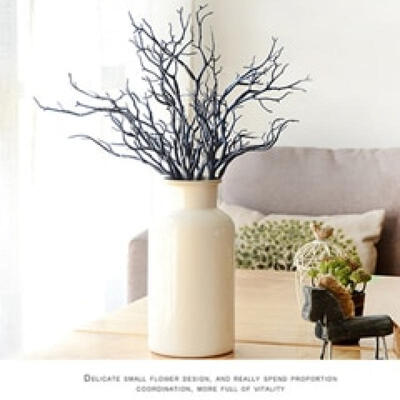

3PCS Large Branches Bifurcated Plastic Decoration Flower Home Decoration Branches Artificial Flowers Novelty Decoration