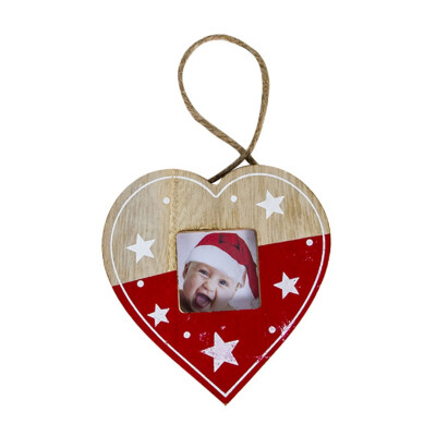 

New Christmas photo frame Christmas creative photo frame pendant Christmas tree decoration pendant photo album box Christmas