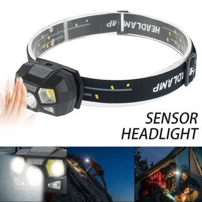 

Willstar 4000LM Motion Sensor LED Headlamp USB Rechargeable Running Headlight Head Torch