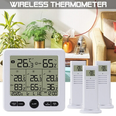 

Willstar 2 Colors One For Three Wireless Thermometer And Hygrometer With Upper And Lower Limit Backlight Alarm