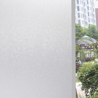 

Willstar Frosted Window Film Self-adhesive Bath Door Sticker Office Bathroom Home