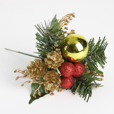 

Artificial Pine Fake Cone Gift Box Christmas Tree Topper Ornament Flower Christmas Flowers Wreath Holiday Home Winter Decor New