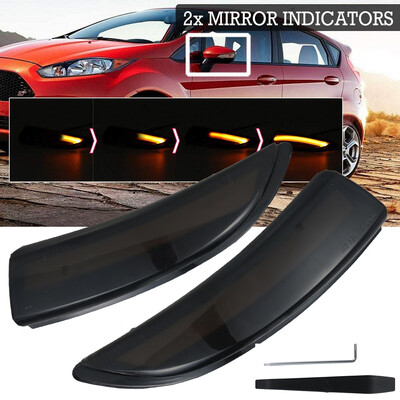 

Willstar FORD FIESTA MK7 B-MAX TOPs Dynamic LED Side Door Wing Rearview Mirror Indicator