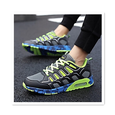 

Spring&summer mesh lightweight breathable outdoor hiking shoes mens non-slip hiking shoes amphibious shoes