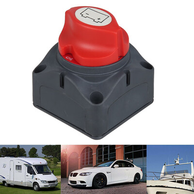 

Willstar 12V 600A Battery Switch Isolator Cut Off Kill for Car Motorbike Knob Marine Boat