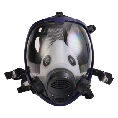 

Full Face Paint Respirator Gas Chemical Dustproof Pesticides Filter Mask Fire Fighter Eye Mask Training Mask Respirator Stock