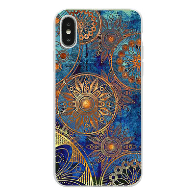 

For Huawei Y9 2019 Y9 2018 Y7pro Y7Prime Y7 2018 Y7 2017 TPU Soft Phone Case DIY Back Cover Flower Cat style