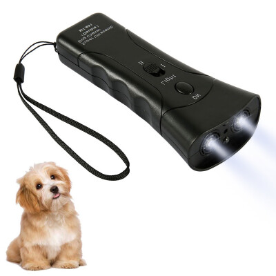 

Ultrasonic Anti Dog Barking Trainer LED Light Gentle Chaser Petgentle Sonic