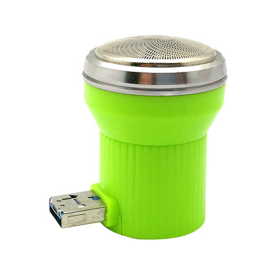 

Men Use Portable USB Power Supply Electric Beard Trimmer Shaver Beards Clipper Mustache Shaving Machine