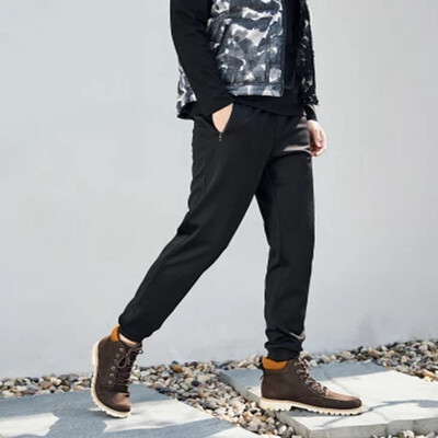

Xiaomi Youpin Velvet Knitted Trousers for Men Fashion Cloth Long Men Trousers