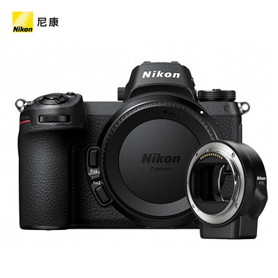 

Nikon Z 7 body FTZ adapter ring professional full frame micro single camera digital camera Z7 about 4575 million effective pixels 493 points auto focus