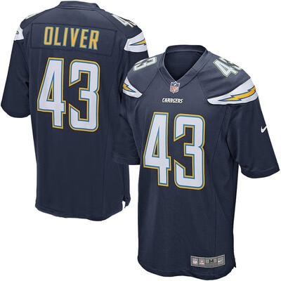 

Mens Football Jersey Los Angeles Chargers Branden Oliver Navy Blue Game Jersey