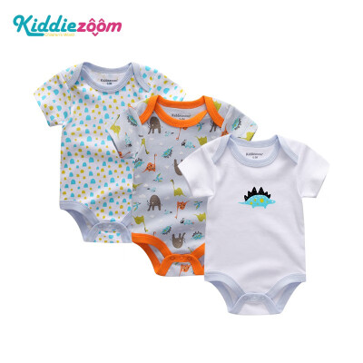 

Baby Girls Clothes Bodysuits Newborn Unicorn Cotton Baby Boys Clothes Rompers Short Sleeve O-Neck Clothing Sets 0-12M 3PCSLot