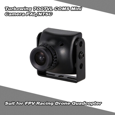 

Turbowing 700TVL COMS Mini Camera with DC 5-12V Wide Voltage PALNTSC for FPV Racing Drone Quadcopter Aerial Photography