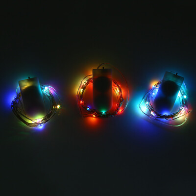 

3pcs 2M 20 LEDs Mini String Light CR2032 Battery Waterproof Decorative Lamp