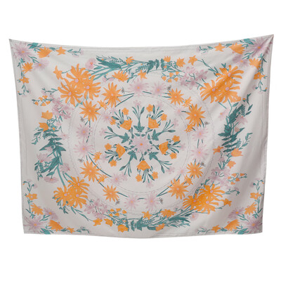 

Willstar Flower Print Tapestry Landscape Tapestry Art Tapestry Wall Tapestry Wall Hanging Home Decor