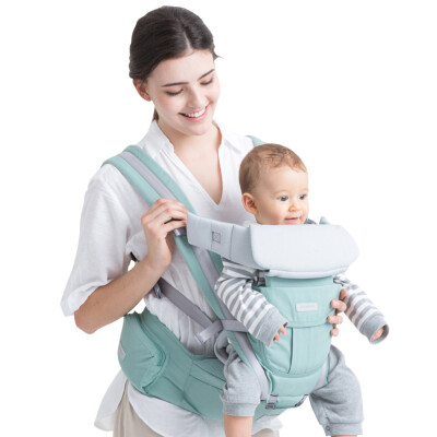 

Baby Carrier With Hip Seat 12 Position Ergonomic Newborn Kids Carriers Back Front Kangaroo Sling Carrying Infant Toddler Lightweig