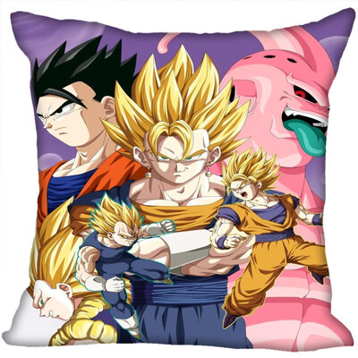 

Dragon Ball Z Hot Sale Pillow Case High Quality New Years Pillowcase Decorative Pillow Cover For Wedding Decorative Christmas