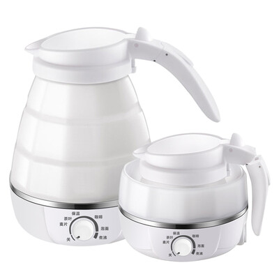 

Norlansondi NOLANSEND Travel Folding Electric Kettle Portable Kettle Silicone Dual Voltage Mini Electric Kettle Power Pluggable Handle Foldable NL8802