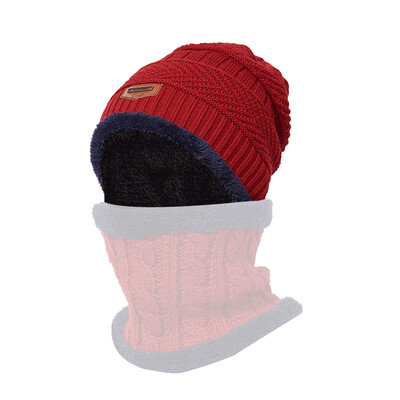 

Warm Knit Neckerchief Winter Plush Scarf Neck Warmer Women Men Sports Hiking Camping Cycling Outdoor Sports Equipment