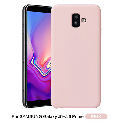 

Goowiiz Phone Case For Samsung Galaxy J4 Plus 2018J4 Prime 2018J6 Plus 2018J6 Prime 2018 Fashion Simple Solid Color Ultrathin