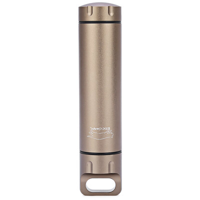 

EDC Aluminum Gear Waterproof Capsule Container Tank Outdoor Survival Kit