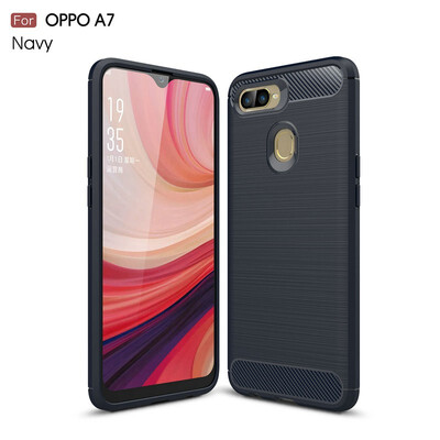 

for Oppo A7 WIERSS Shockproof phone case cover for Oppo A7 for Oppo A3s Slim Armor case Back cover Fundas Capa Etui