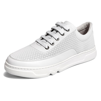 

Golf GOLF simple tie lightweight foam flat mens casual sports shoes GM1809324 white 43