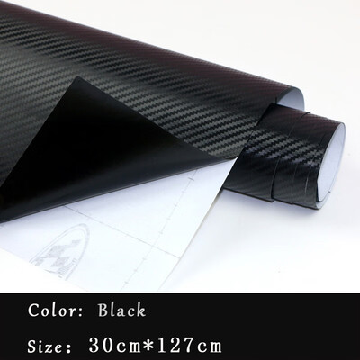 

30127CM 3D Carbon Fiber Vinyl Car Wrap Sheet Roll Film Car stickers&Decals Motorcycle Car Styling Accessories Automobiles