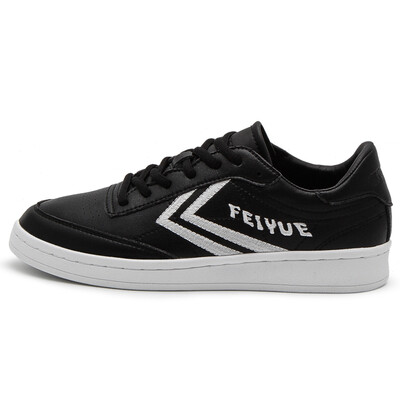 

Dafu Feiyue feiyue basic models of super-fiber leather wild sports casual white shoes female 7011 black&white 36