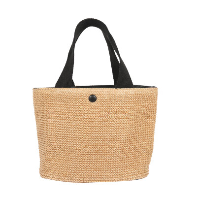 

Womens Top Handle Handbag Summer Beach Purse Ladies Shoulder Bag Straw Crossbody Handbag