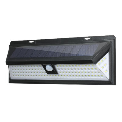 

1 Pcs 118 LEDs Solar Powered Lamp PIR Motion Sensor Wall Light for Outdoor Garden Waterproof 3 Modes