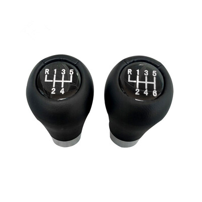 

5speed 6speed Black Car Styling Gear Knob For BMW E60 E90 E46 E36 All Series Universal With  Logo