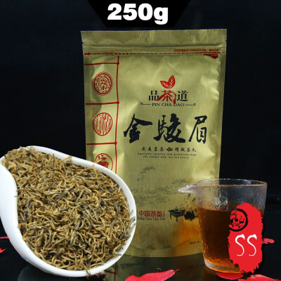 

Hand-picked Jin Jun Mei Black Tea Golden Eyebrow Wuyi Black Teas 250g