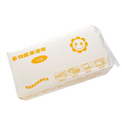 

Disposable non-woven cloth Clean cloth Multi purpose extractive washing bowl 80 cleaning cloth