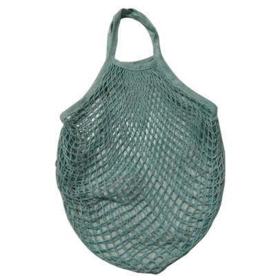 

Hot Sell Portable Tote cotton Reusable Fruit Shopping Net Bag Woven Mesh Bag House Supplies