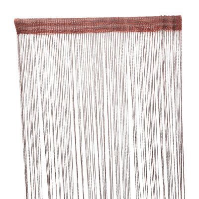 

Door String Curtain Flat Silver Ribbon Thread Fringe Window Room Strip Tassel
