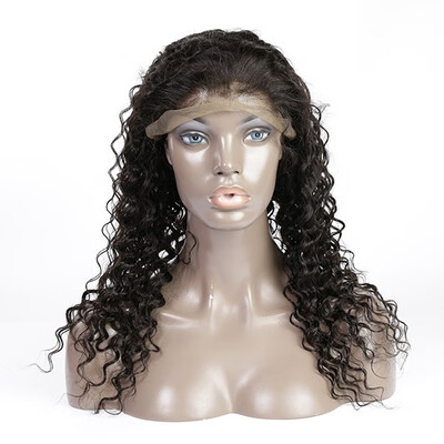 

130 Density Full Lace Wig Deep Wave 100 Human Hair
