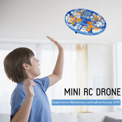 

RUNQIA TOYS RQ77-32 Mini Drone Hand Controlled Infrared Induction Altitude Hold for Kids Beginner Birthday Gift