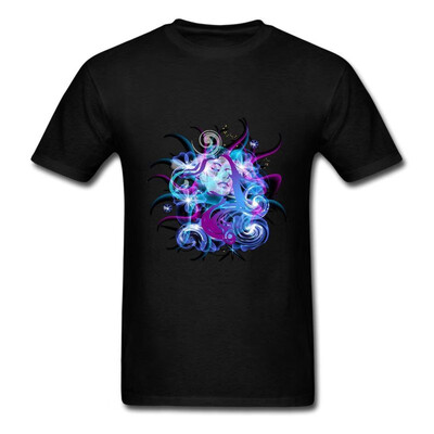 

European&American tattoo designs Beauty Mens Short Sleeve T-Shirt