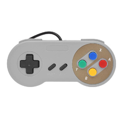 

Retro USB Gamepad Controller Wired Gaming Controller Joystick Video Game Controller for Nintendo SNES Super NES