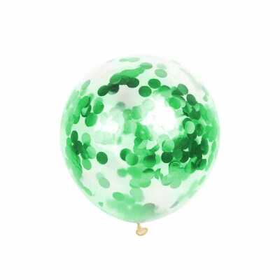 

1Pc 12-inch Transparent Magic Latex Balloon Sequins Confetti Balloon Party Wedding Supplies